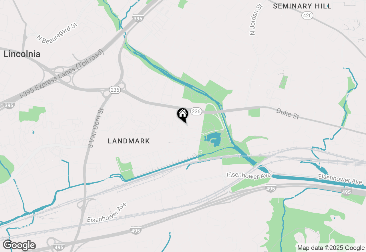 Map of 155 Cameron Station Boulevard, Alexandria, VA 22304