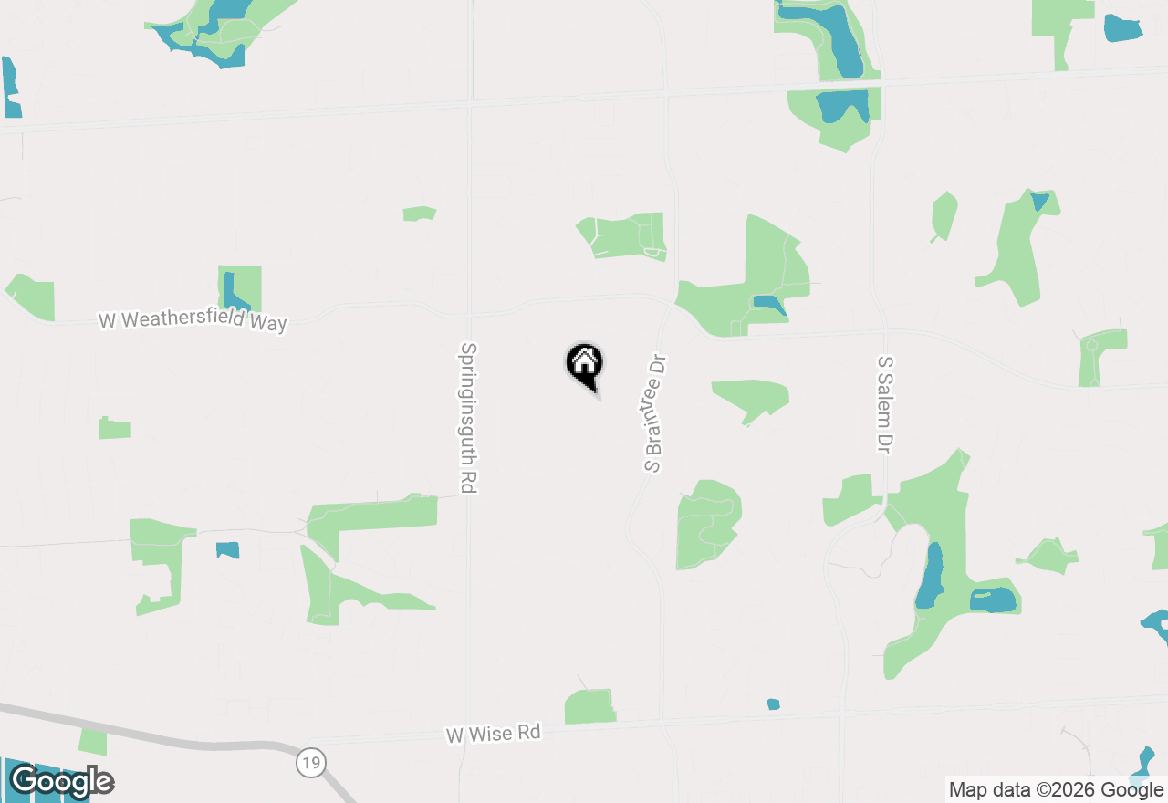 Map of 1328 Cabot Lane, Schaumburg, IL 60193
