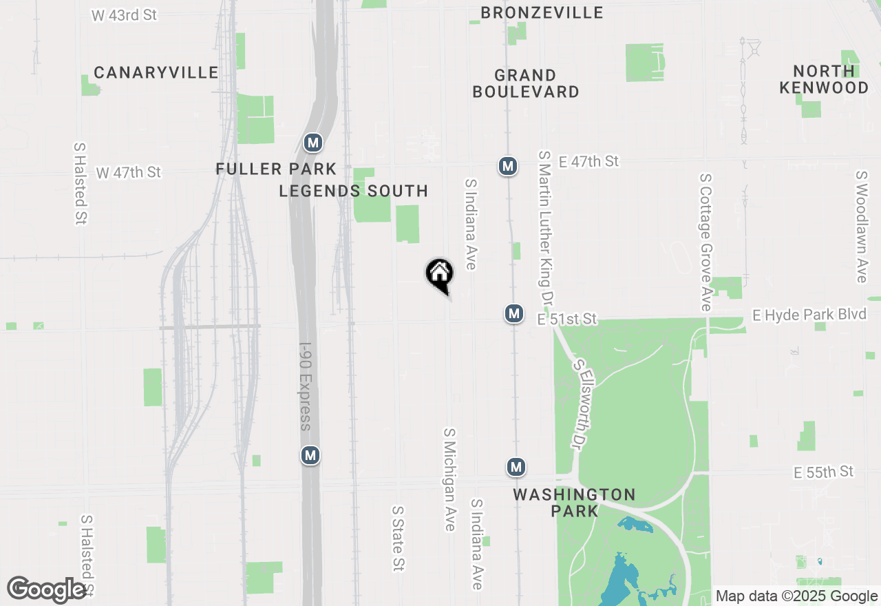 Map of 5030 S Michigan Avenue, Chicago, IL 60615