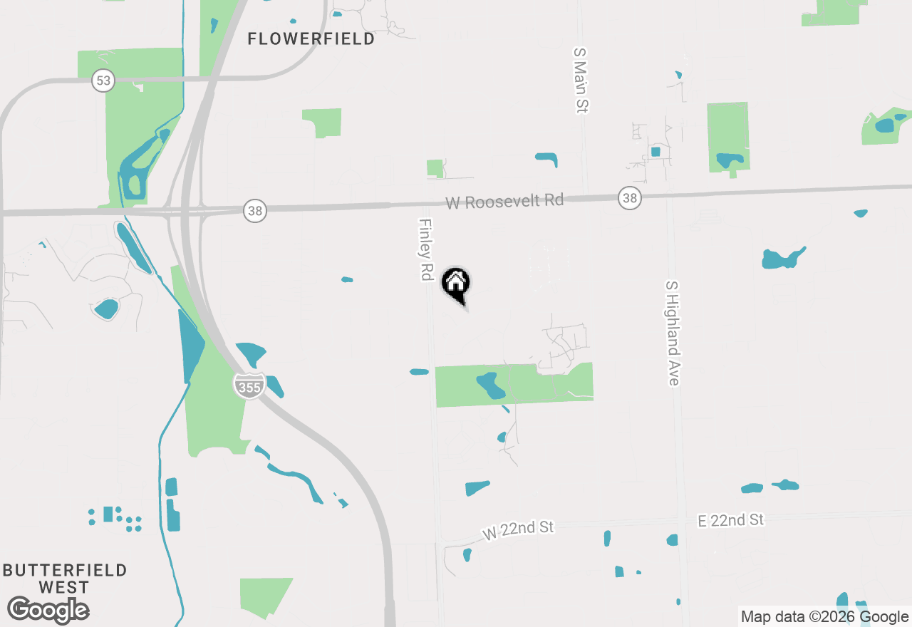 Map of 1415 Colony Court, Lombard, IL 60148