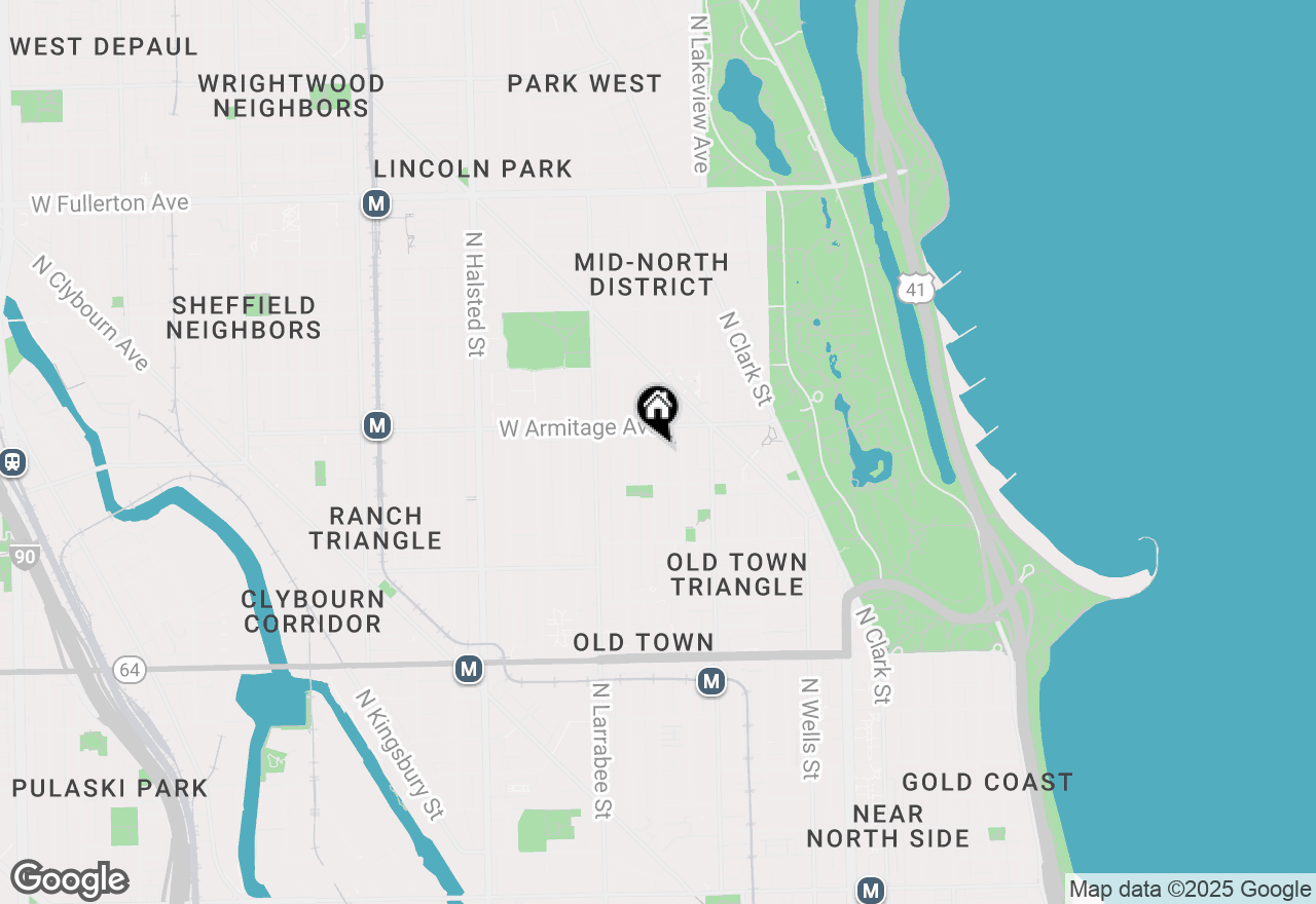 Map of 1935 N Cleveland Avenue, Chicago, IL 60614