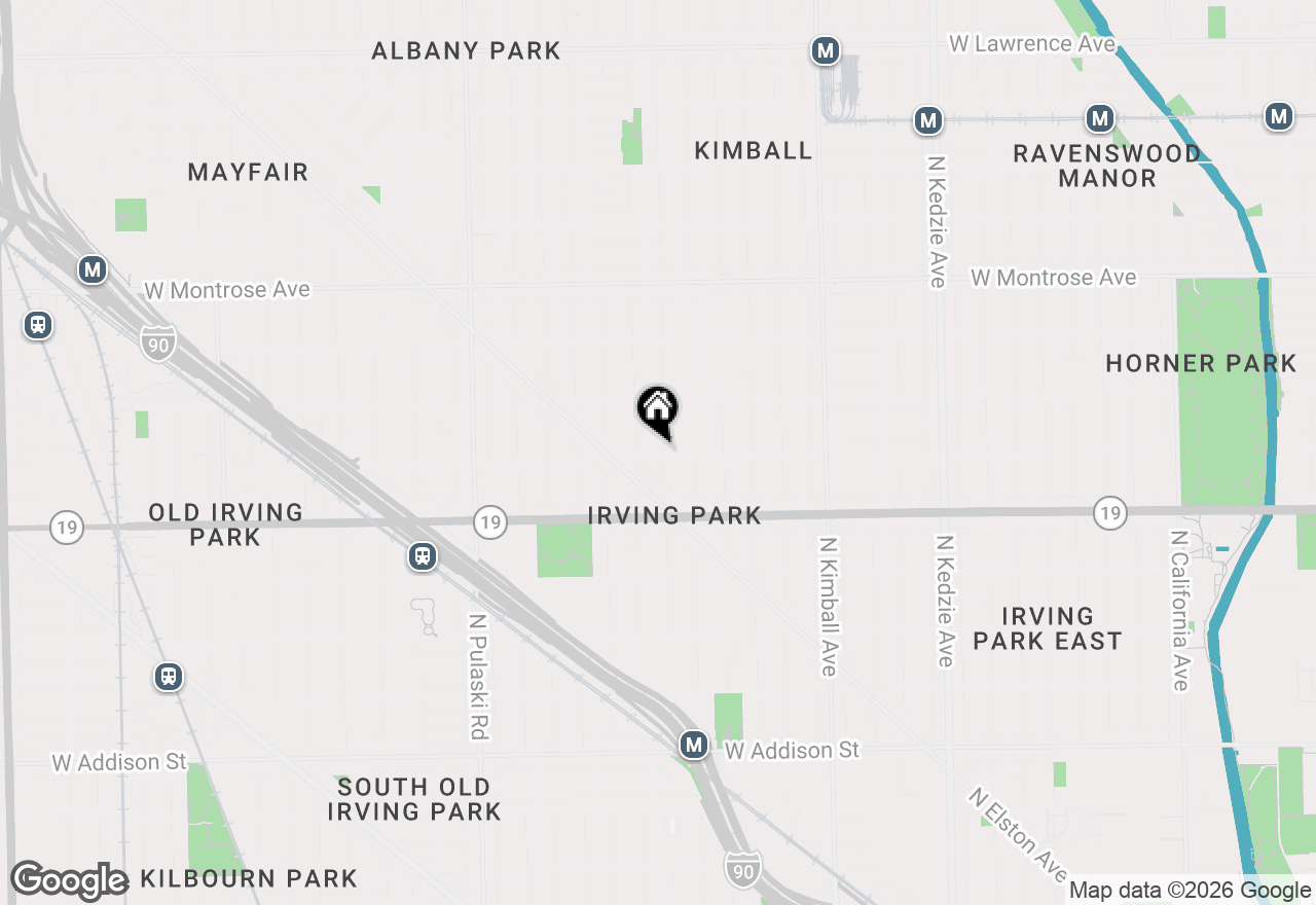 Map of 4105 N Lawndale Avenue #301, Chicago, IL 60618