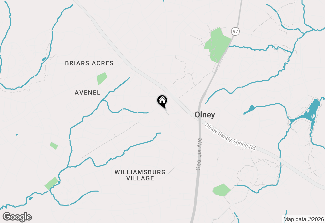 Map of 18206 Rolling Meadow Way #182, Olney, MD 20832