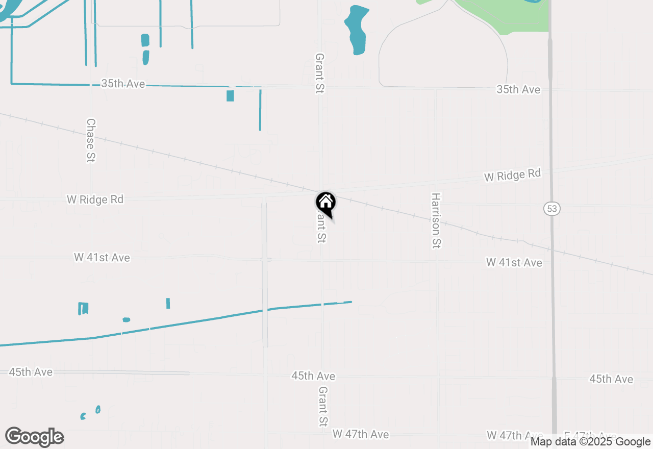 Map of 3985 Grant Street, Gary, IN 46408