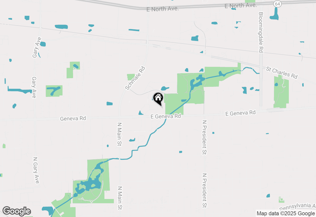Map of 631 Belmont Lane, Carol Stream, IL 60188