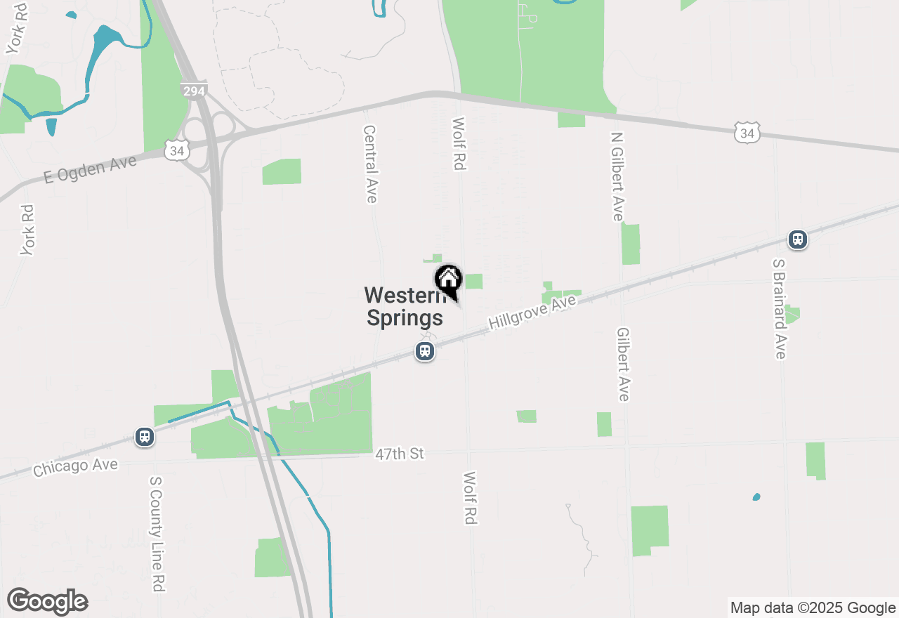 Map of 4343 Lawn Avenue, Western Springs, IL 60558