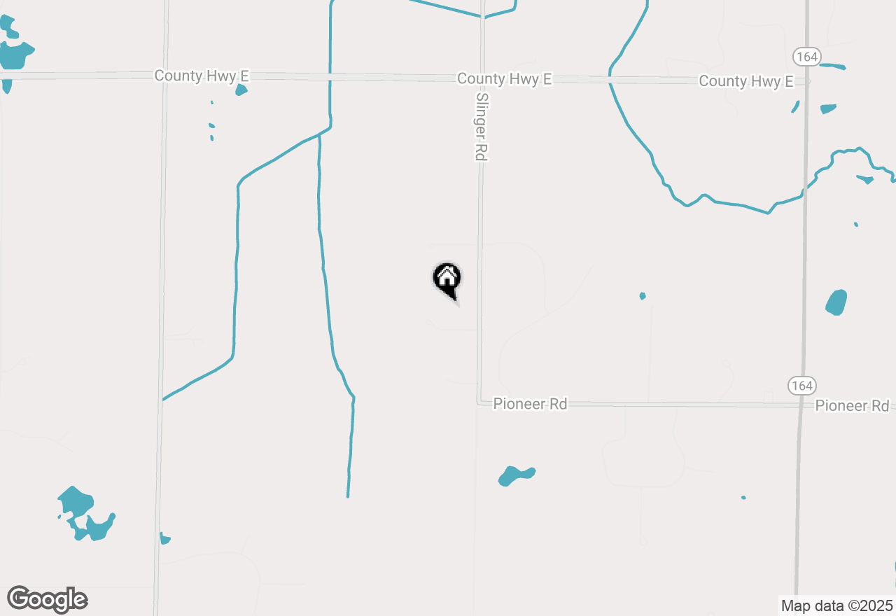 Map of 4942 Bridle Path Ln, Richfield, WI 53076