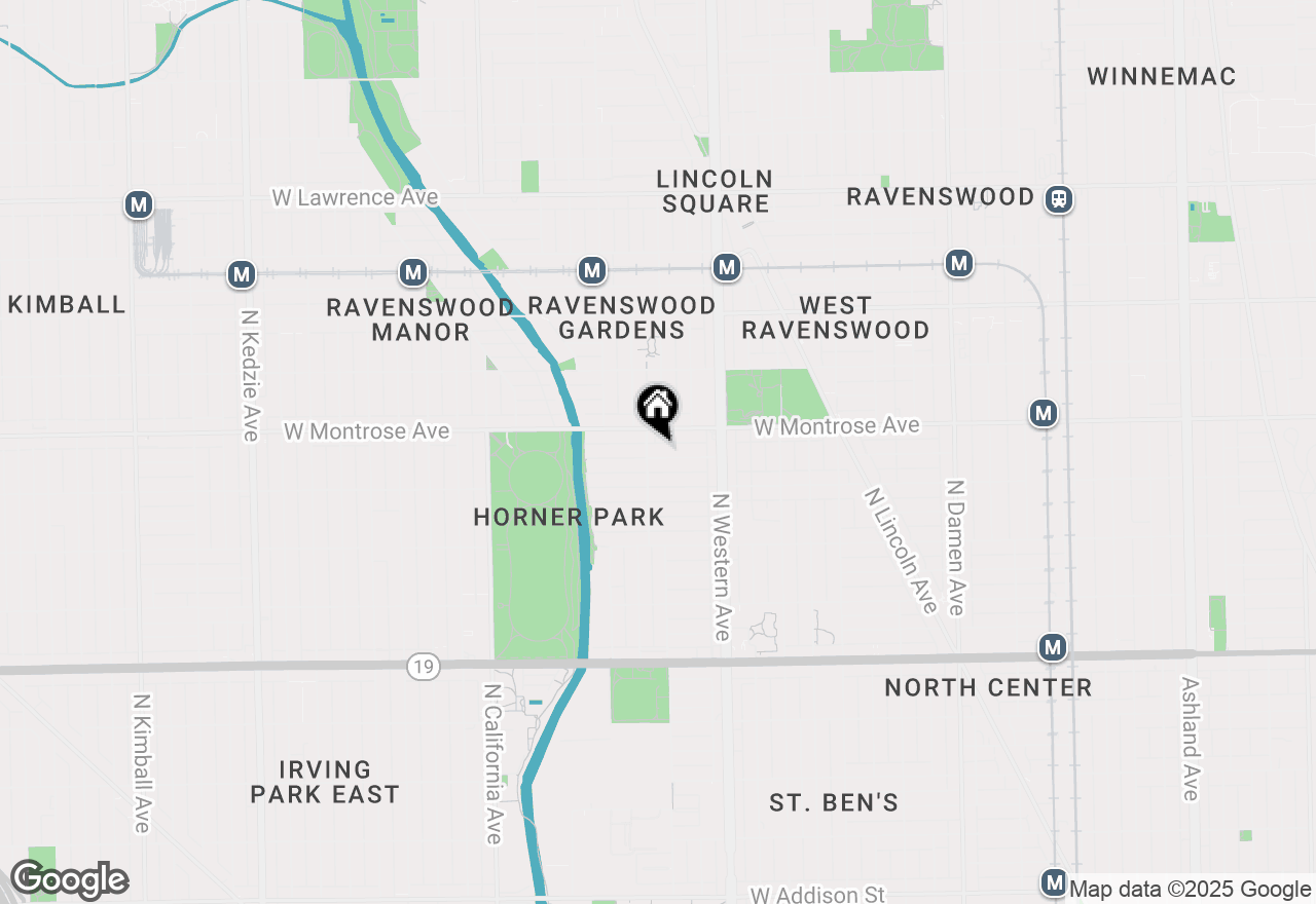 Map of 2468 W Pensacola Avenue, Chicago, IL 60618