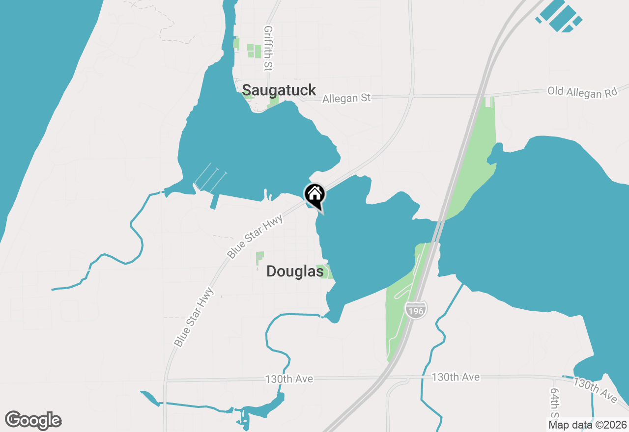Map of  Washington Street #1.1, Douglas, MI 49406