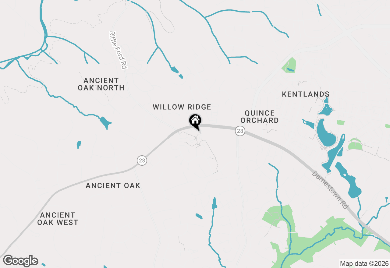 Map of 12626 Granite Ridge Drive, North Potomac, MD 20878