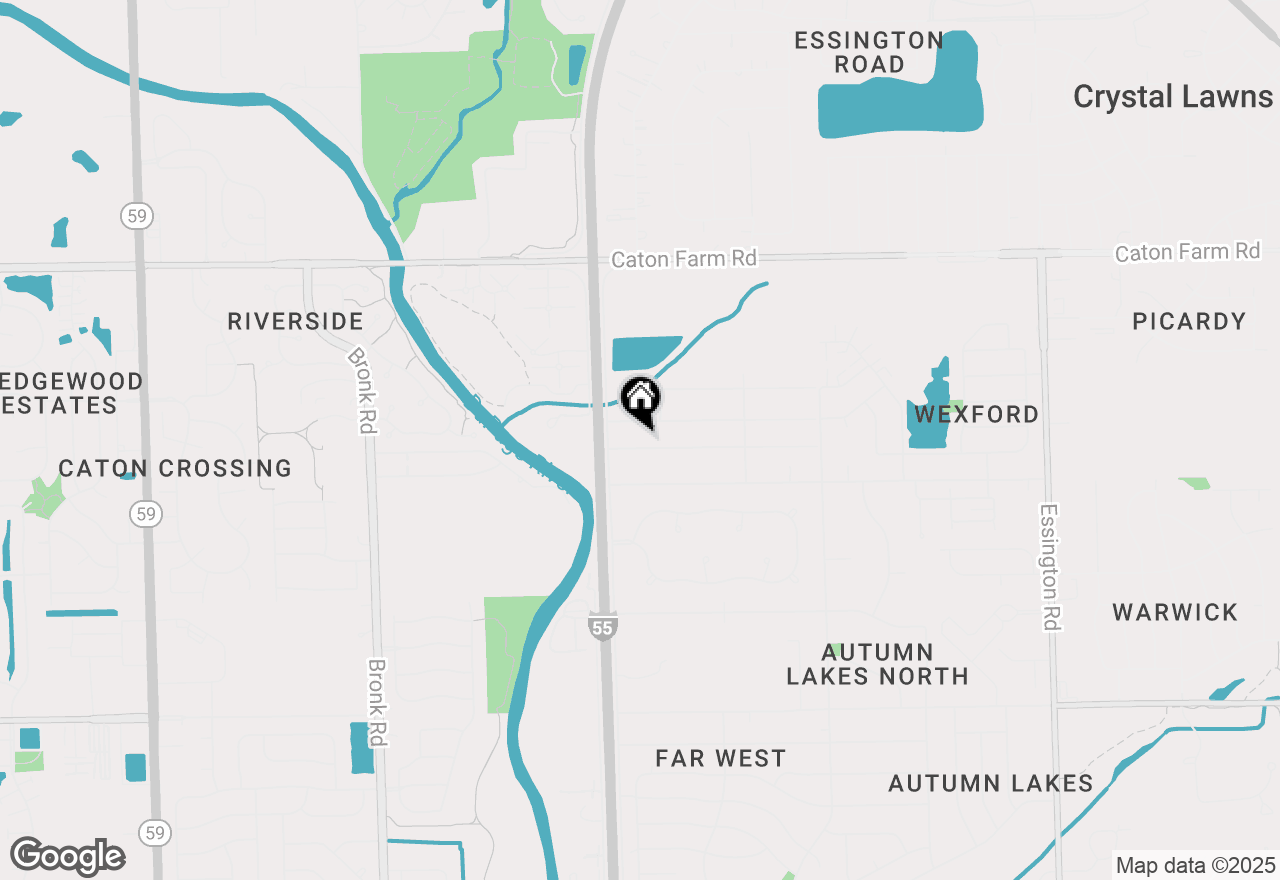 Map of 3127 Jo Ann Drive, Joliet, IL 60431