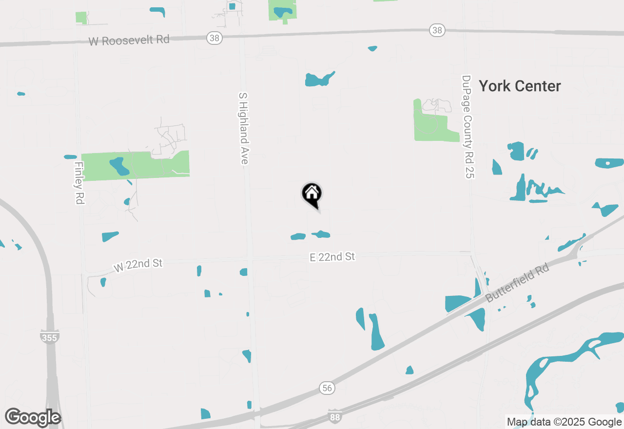 Map of 2020 Saint Regis Drive #509, Lombard, IL 60148