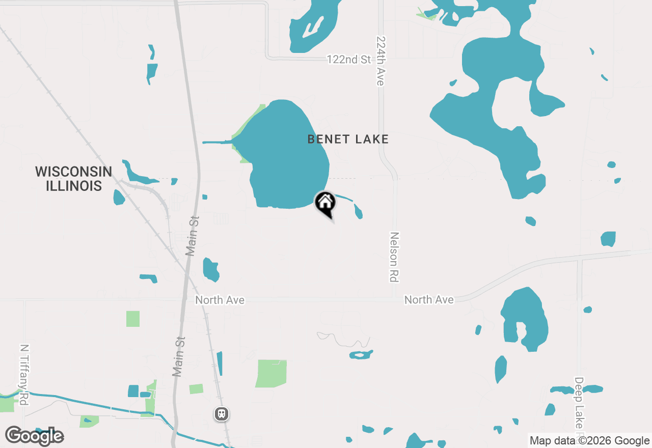 Map of 203 Cedarwood Lane, Antioch, IL 60002