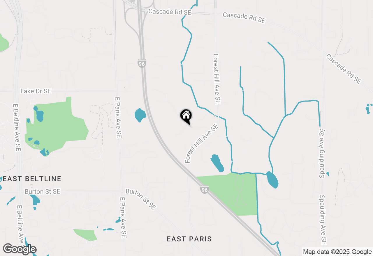 Map of 4365 Cloverleaf Court Se #8, Kentwood, MI 49546