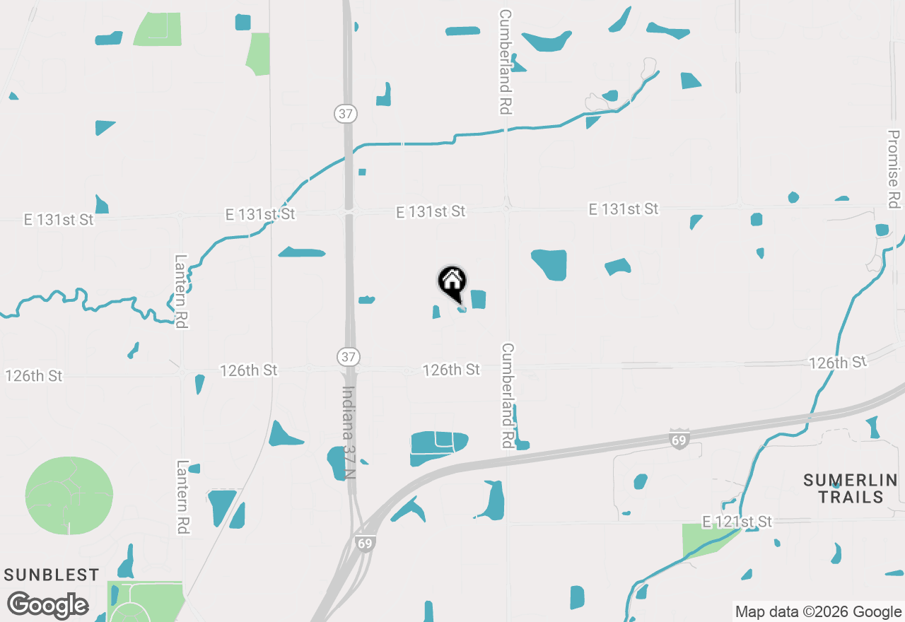 Map of 12791 Brewton Street, Fishers, IN 46038