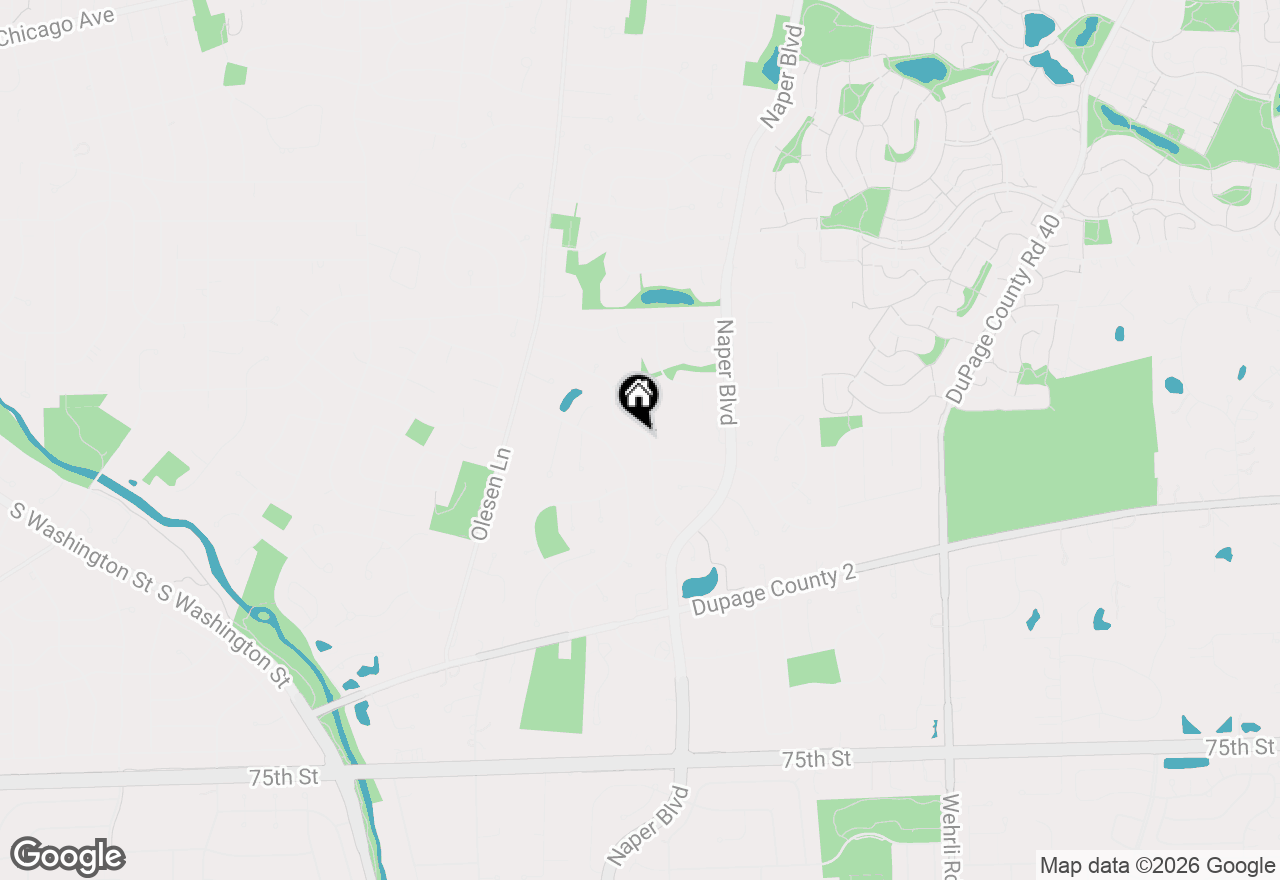 Map of 991 Huntleigh Drive, Naperville, IL 60540