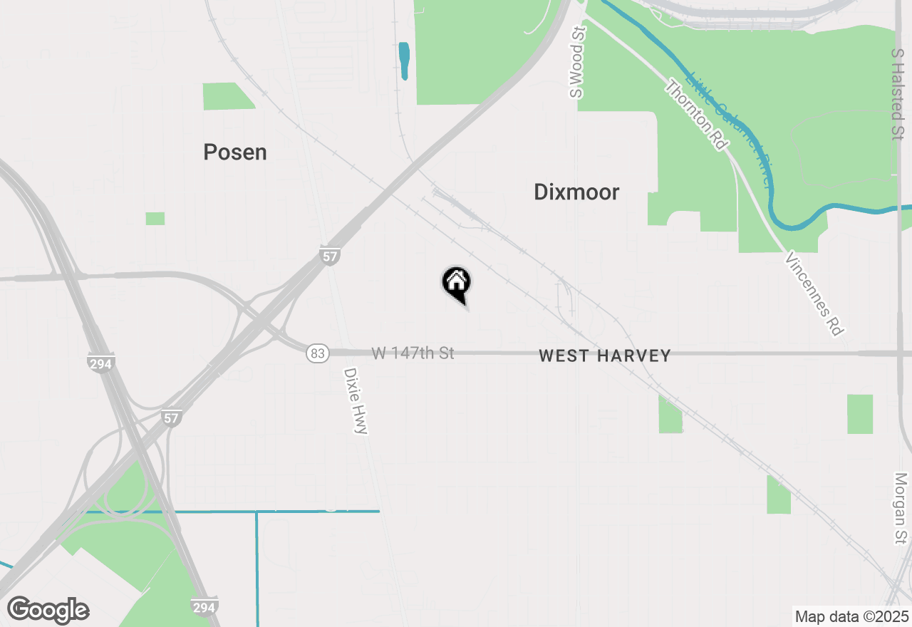 Map of 15 W 146th Street, Riverdale, IL 60827