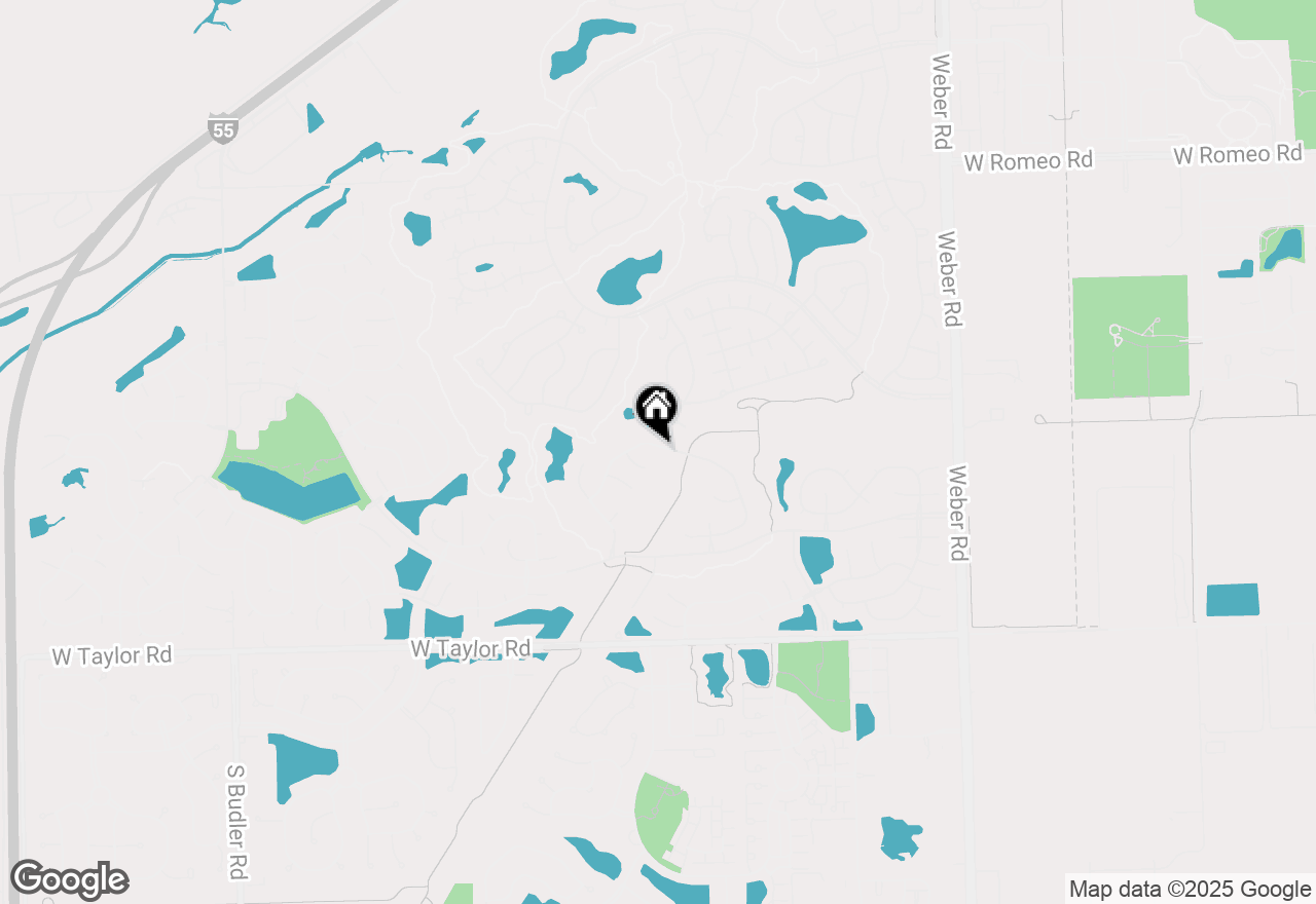 Map of (Address confidential), Plainfield, Illinois 60544
