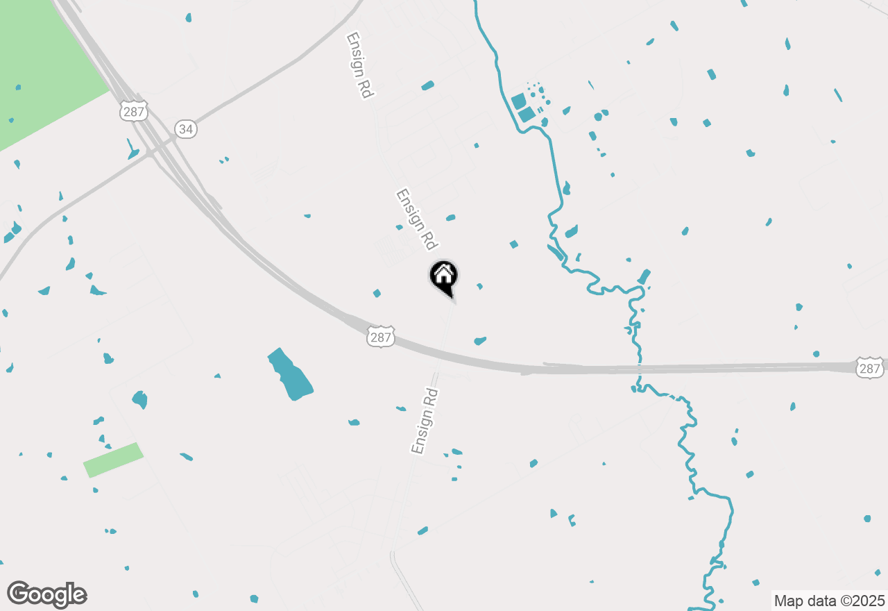 Map of 3811 Ensign Road, Ennis, TX 75119