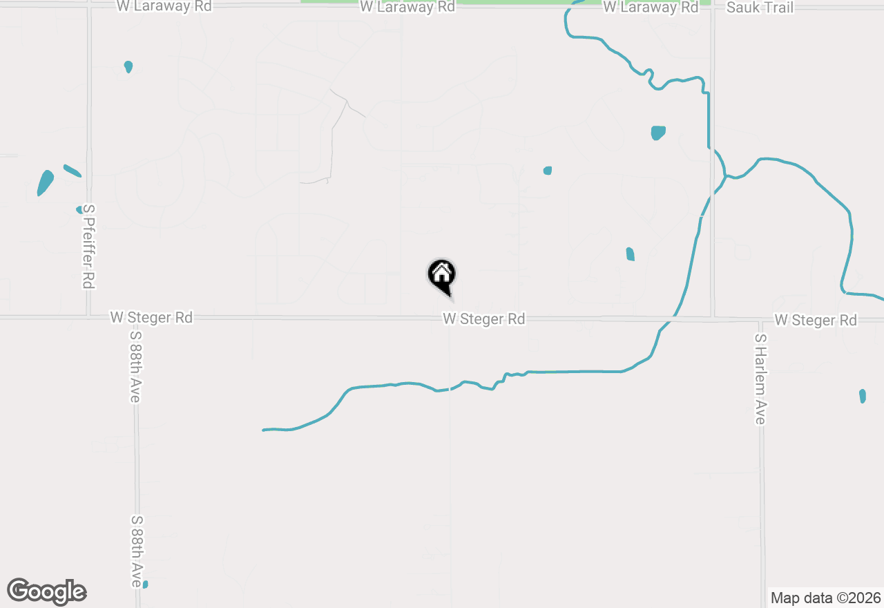 Map of 7860 W Steger Road, Frankfort, IL 60423
