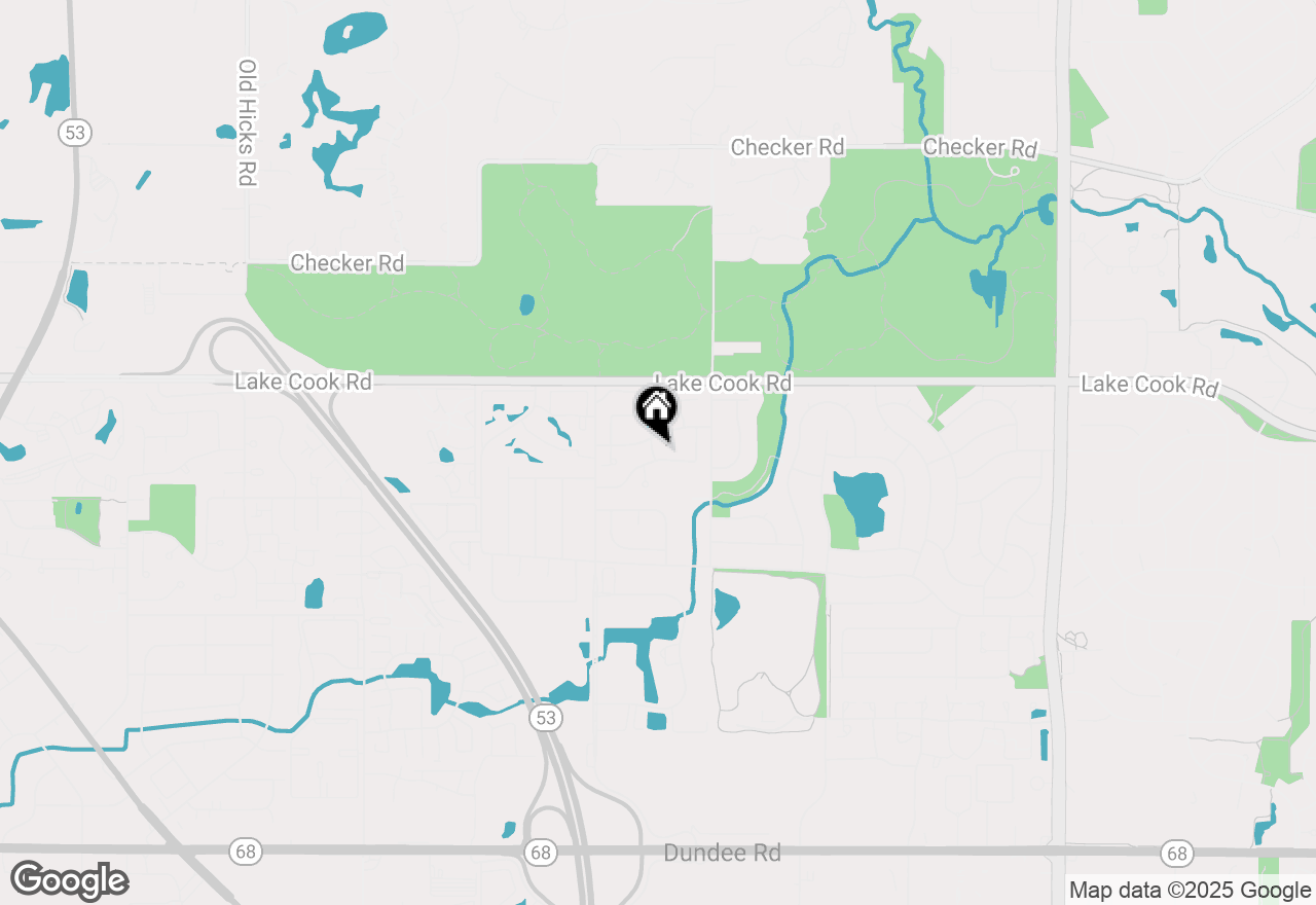 Map of 4121 N Mallard Drive #5, Arlington Heights, IL 60004