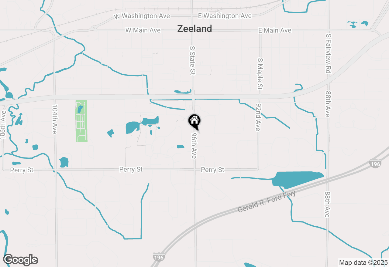 Map of 14 S Zeeland Parkway, Zeeland, MI 49464