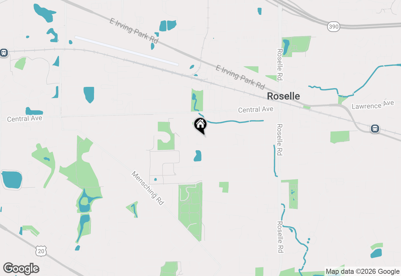 Map of 130 W End Road, Roselle, IL 60172