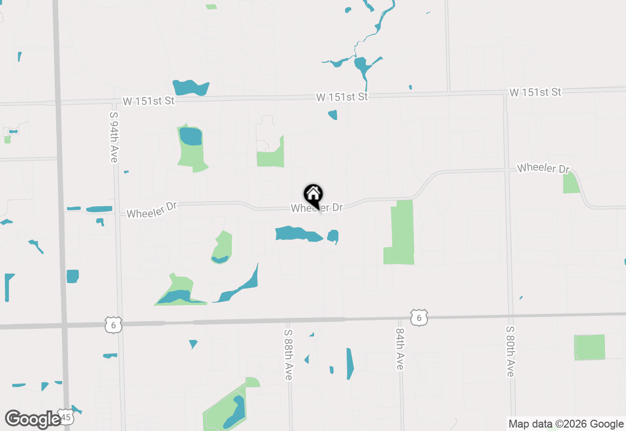 Map of 15801 Orlan Brook Drive #53, Orland Park, IL 60462