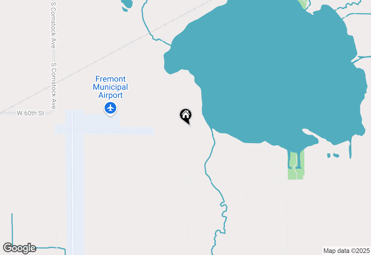 Map of 6100 S Green Avenue, Fremont, MI 49412