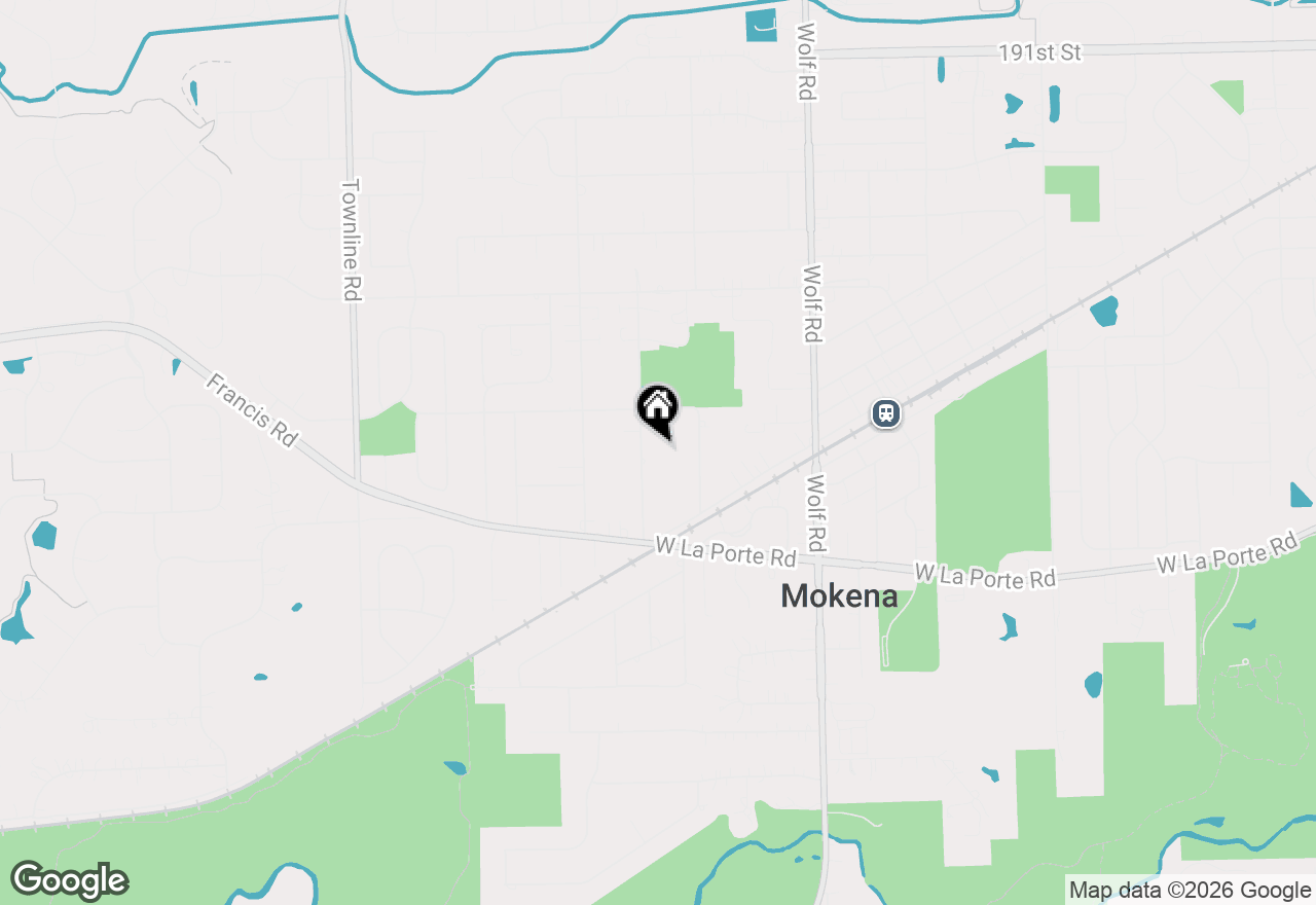 Map of 19747 115th Avenue, Mokena, IL 60448