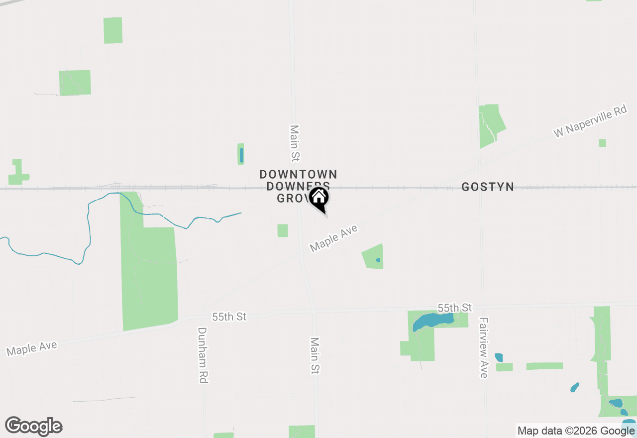 Map of 5143 Mochel Drive, Downers Grove, IL 60515