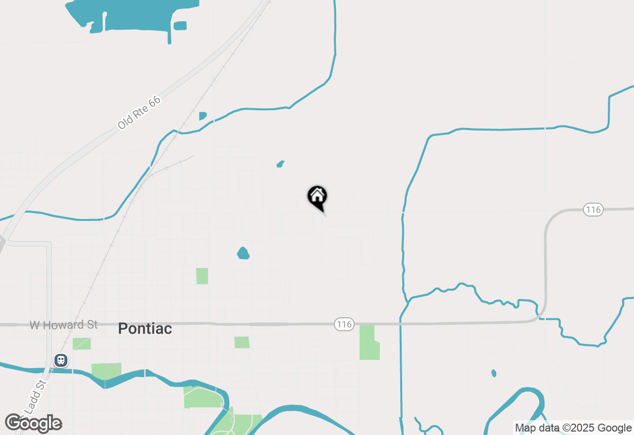 Map of 1007 Illini Avenue, Pontiac, IL 61764