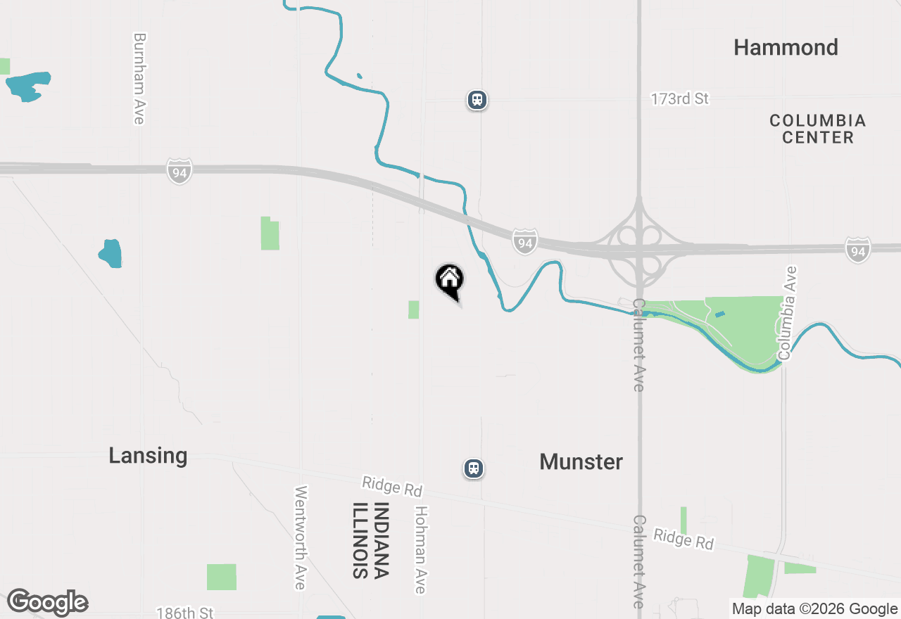 Map of 237 Sunnyside Avenue, Munster, IN 46321