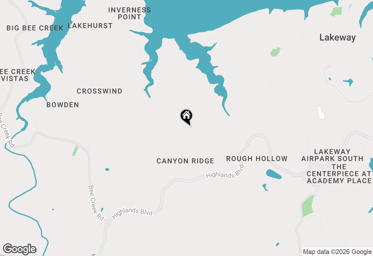 Map of 519 Woodside Ter, Austin, TX 78738