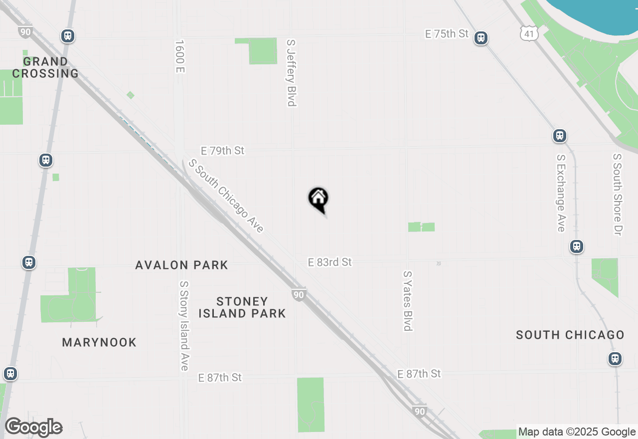 Map of 8128 S Clyde Avenue, Chicago, IL 60617