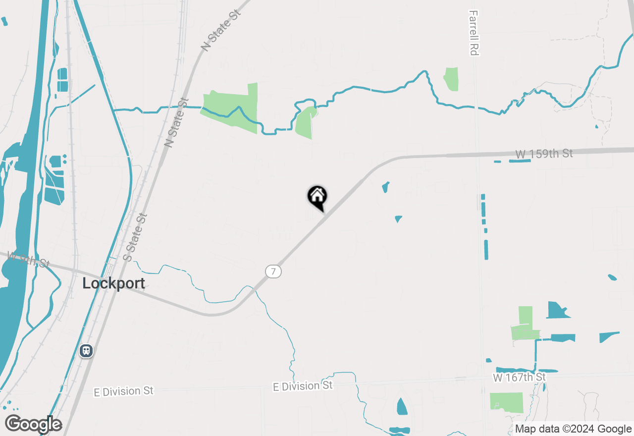 Map of 986 E 9th Street, Lockport, IL 60441