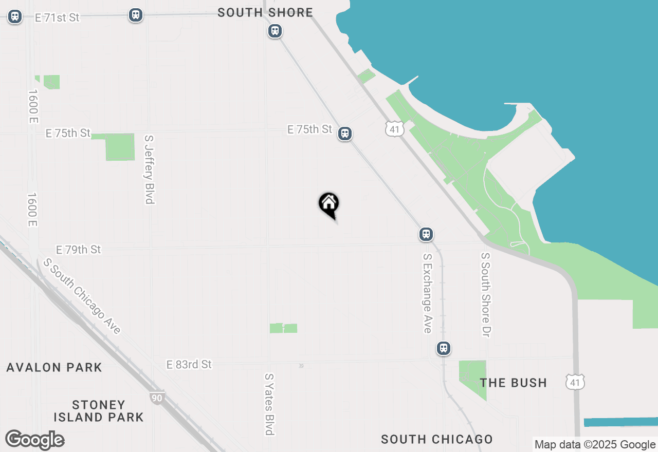 Map of 7819 S Colfax Avenue, Chicago, IL 60649