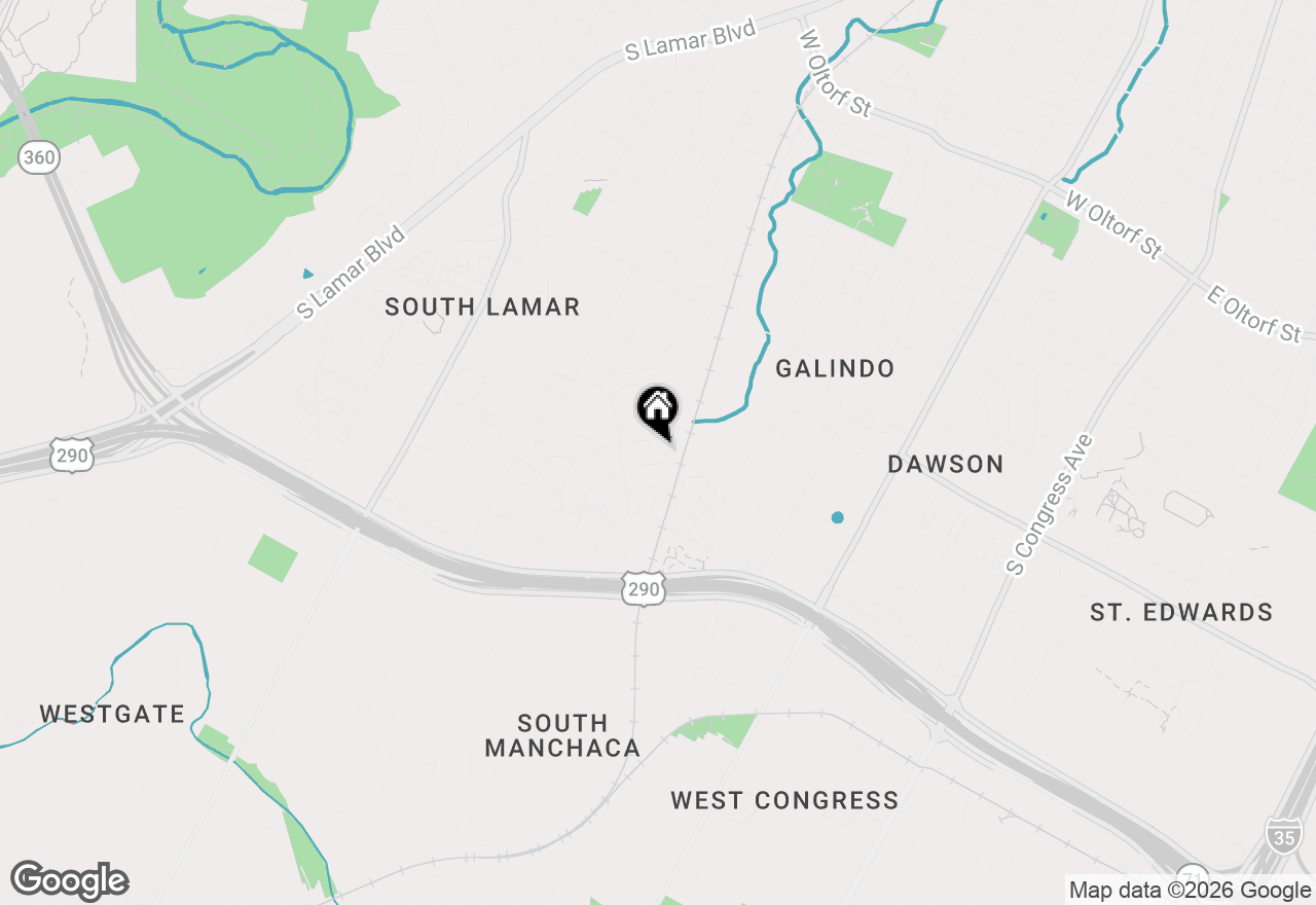 Map of 1202 Southport Dr #D, Austin, TX 78704