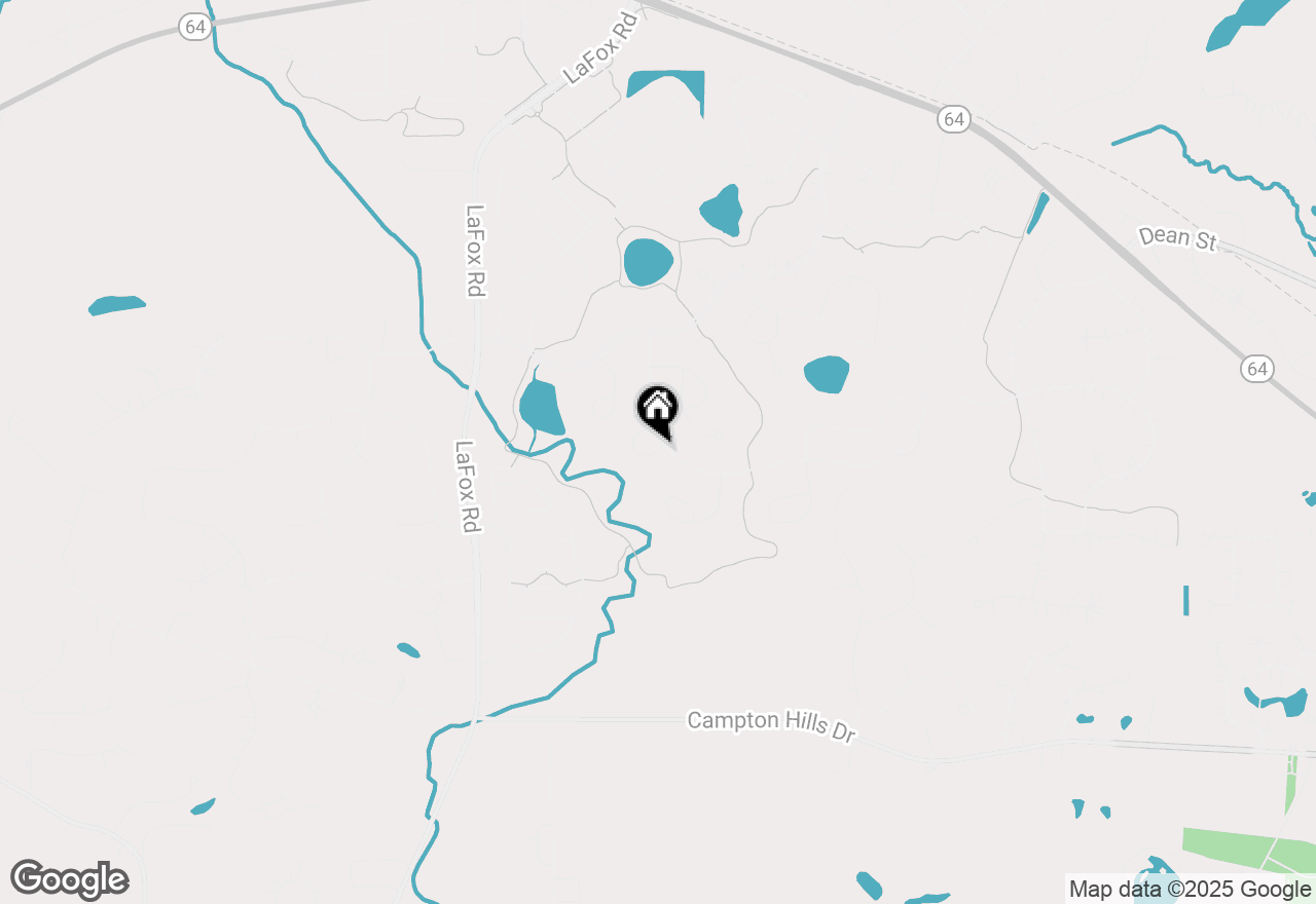 Map of 3N808 John Greenleaf Whittier Place, St. Charles, IL 60175