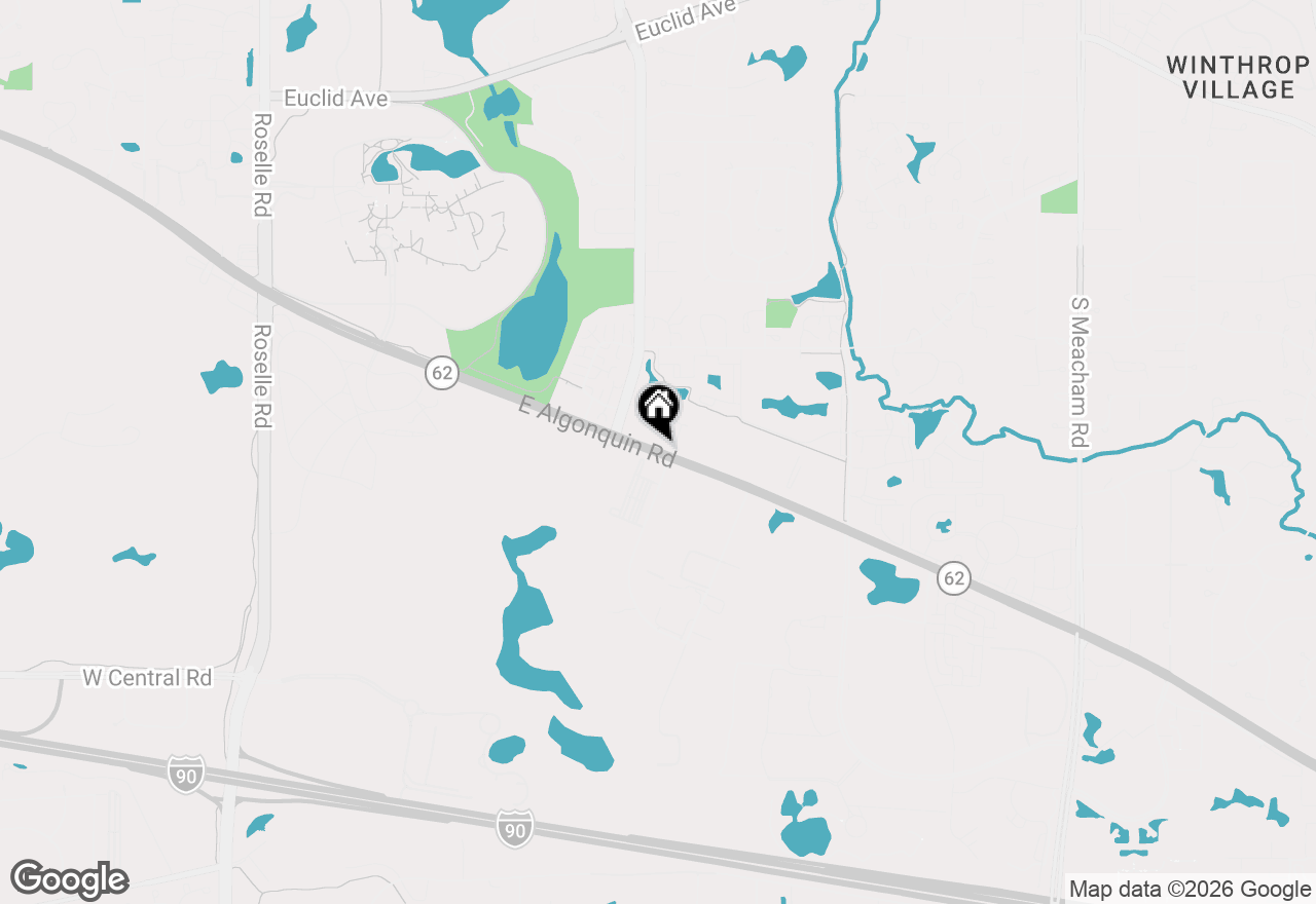 Map of 680 E Algonquin Road #1304, Schaumburg, IL 60173