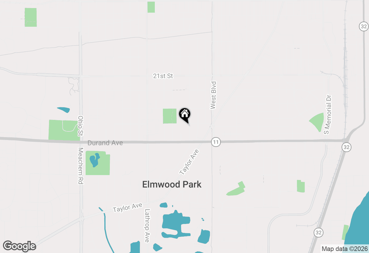 Map of 3415 Pierce Blvd, Racine, WI 53405
