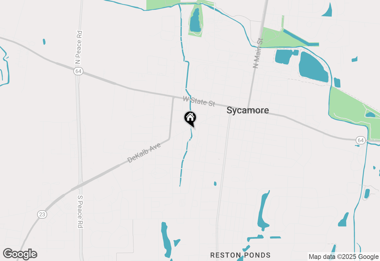 Map of 410 Stark Avenue, Sycamore, IL 60178