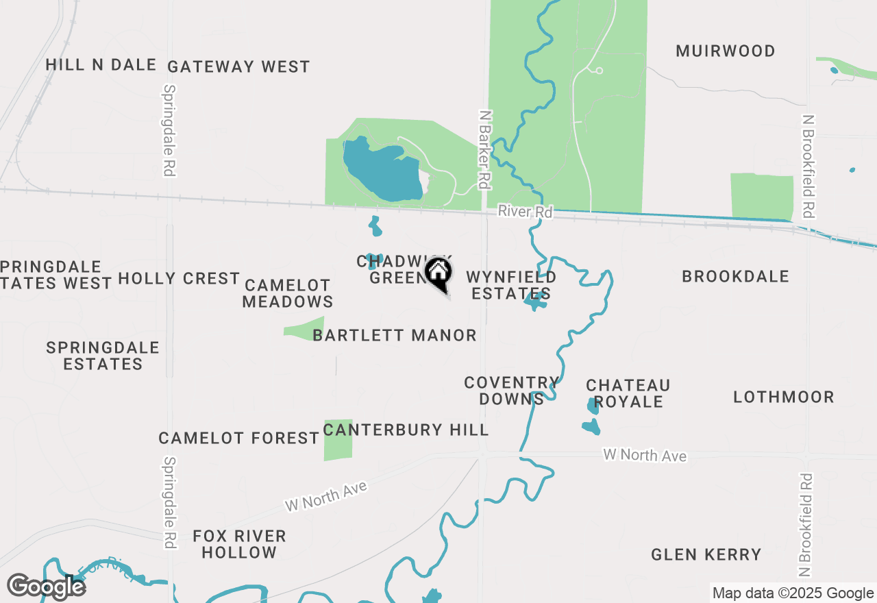 Map of 2685 Spencer Ln, Brookfield, WI 53045