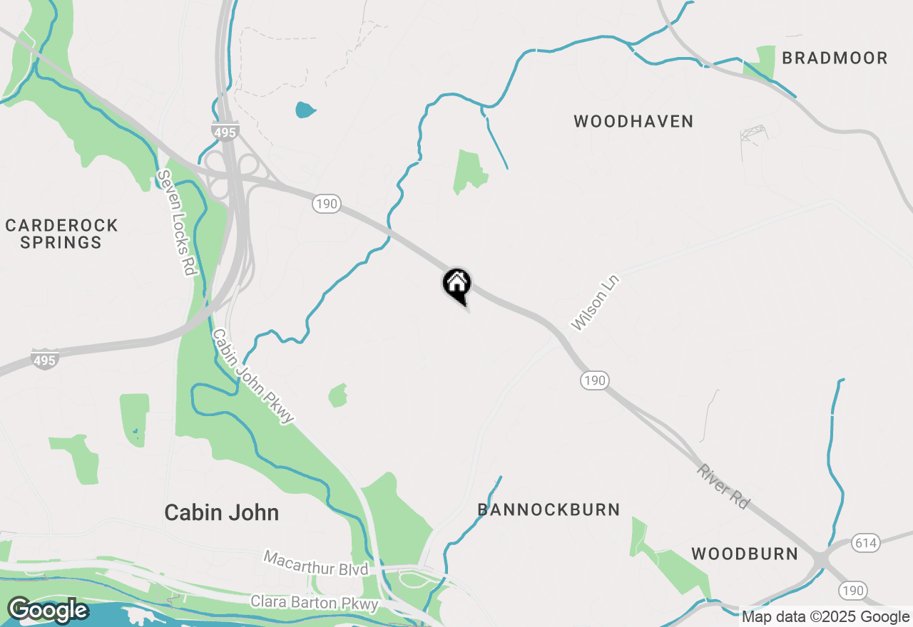 Map of 7025 Selkirk Drive, Bethesda, MD 20817