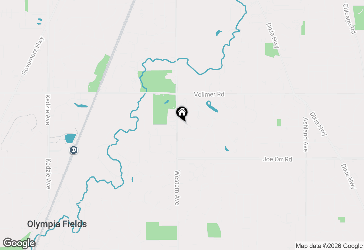 Map of 31 Graymoor Lane, Olympia Fields, IL 60461