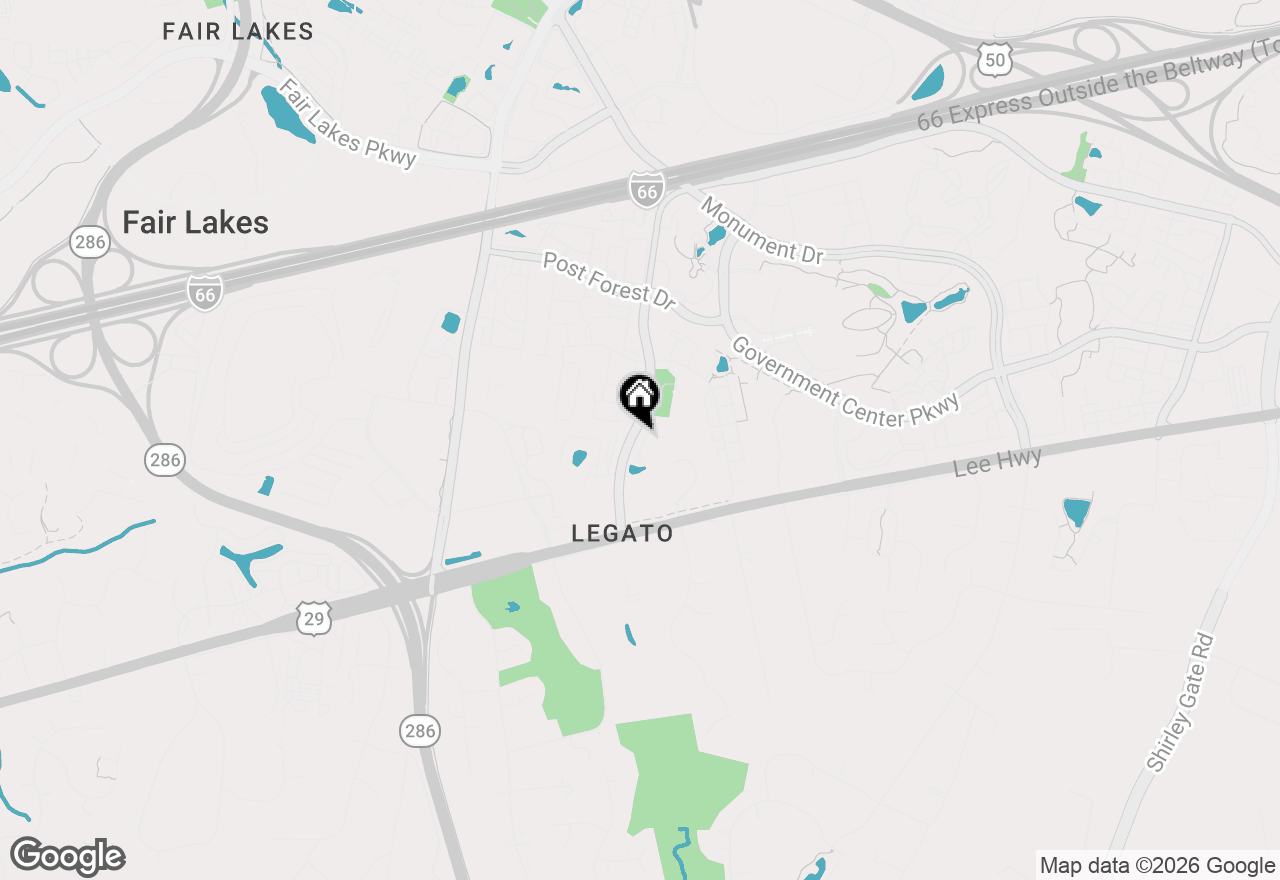 Map of 4618 Battenburg Lane #731, Fairfax, VA 22030