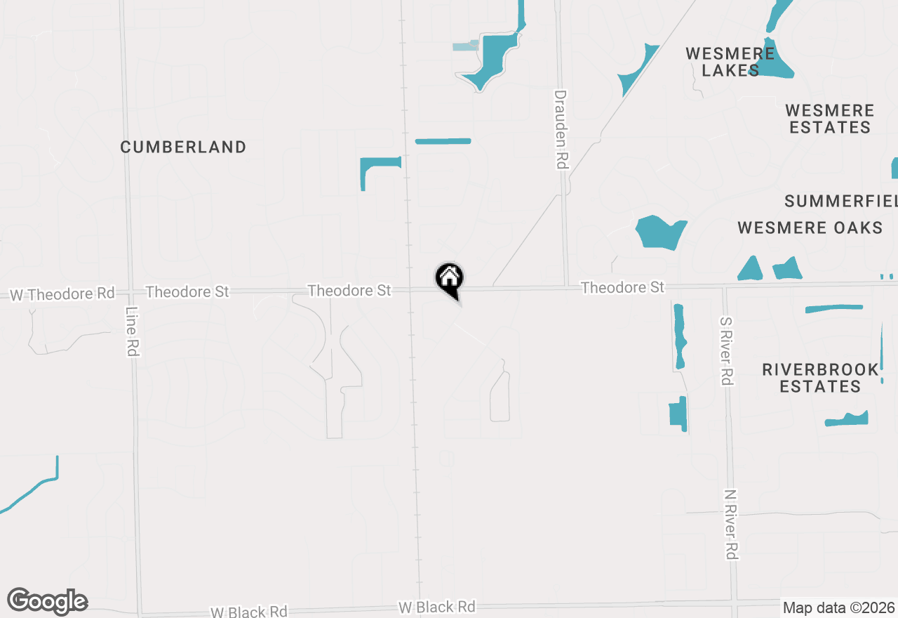 Map of 6102 Oldcreek Lane, Joliet, IL 60431
