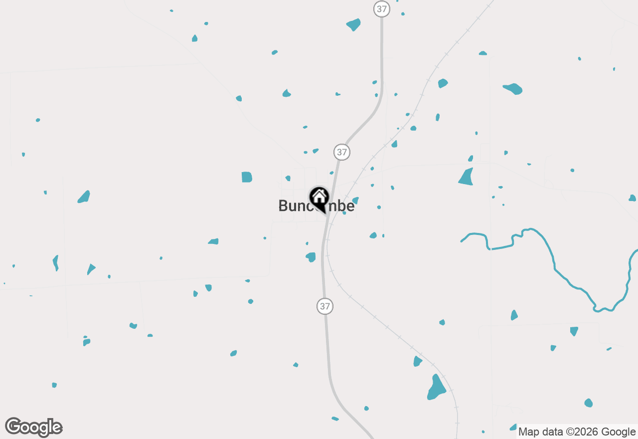 Map of 10 May Avenue, Buncombe, IL 62912