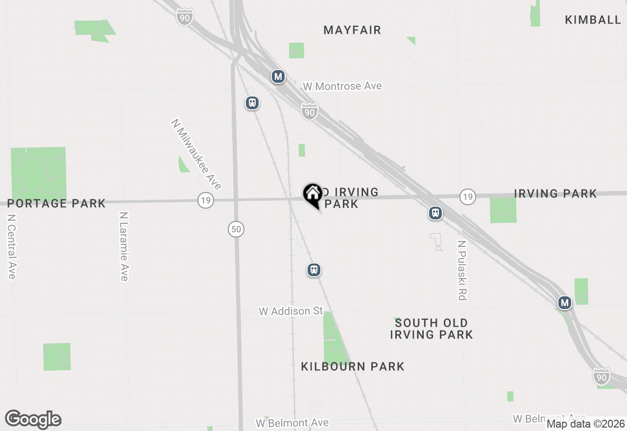 Map of 3923 N Kilbourn Avenue, Chicago, IL 60641