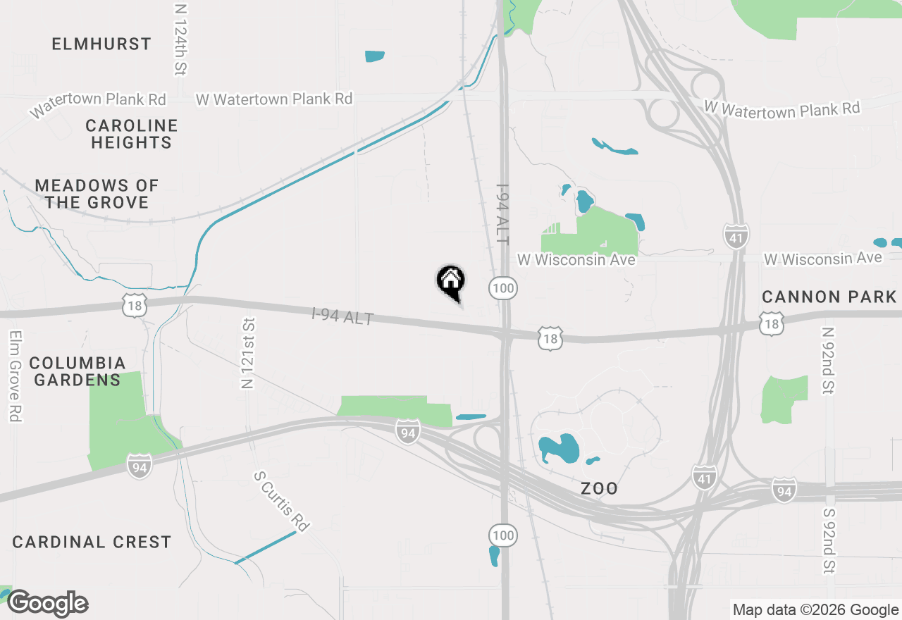 Map of 10929 W Harvard Ln, Wauwatosa, WI 53226